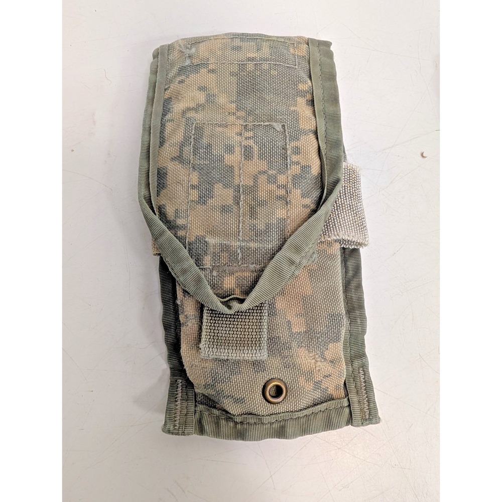 US Milttary ACU MOLLE II Bandoleer, Triple Mag, Assorted Pouches - 7 total items - Picture 2 of 16